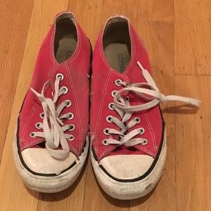 Red Low Top Converse